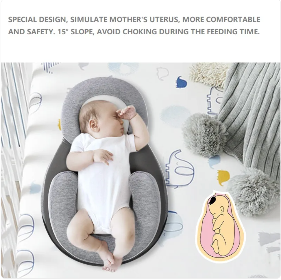 Inclined Baby Anti-Spit Up Pillow